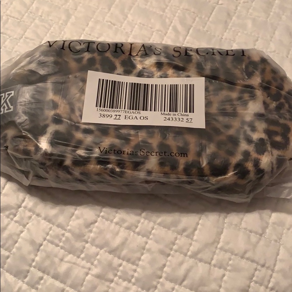 Leopard plush bag